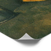 Nog steeds leven met appels door Paul Cezanne Poster (Hoek)
