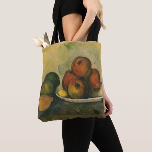 Nog steeds leven met appels door Paul Cezanne Tote Bag (Dichtbij)