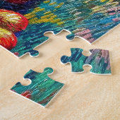 Nog steeds leven met appels door Vincent Van Gogh Legpuzzel (Zijkant)