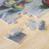Nog steeds leven met appels en druiven - Monet Fin Legpuzzel (Zijkant)
