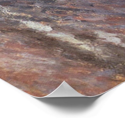 Nog steeds leven met appels en druiven van Claude  Poster (Hoek)