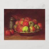 Nog steeds leven met appels en een Pomegranaat Briefkaart (Voorkant)