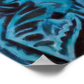 Nog steeds leven met appels Paul Cézanne die eten  Poster (Hoek)