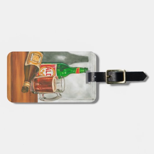 Nog steeds leven met Beer door Jennifer Goldberger Bagagelabel (Voorkant horizontaal)