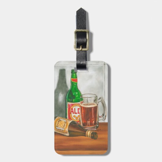 Nog steeds leven met Beer door Jennifer Goldberger Bagagelabel (Voorkant verticaal)