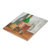 Nog steeds leven met Beer door Jennifer Goldberger Tegeltje (Zijkant)