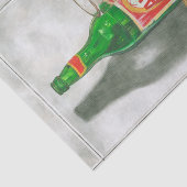 Nog steeds leven met Beer door Jennifer Goldberger Tissuepapier (Detail)