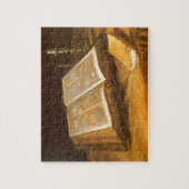 Nog steeds leven met bijbel door Vincent van Gogh Legpuzzel (Verticaal)