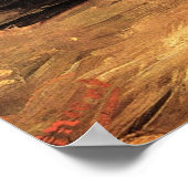 Nog steeds leven met bijbel door Vincent van Gogh Poster (Hoek)