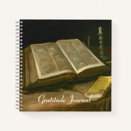Nog steeds leven met bijbel van Vincent Van Gogh J Notitieboek
