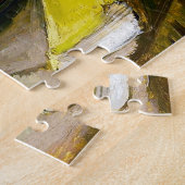 Nog steeds leven met bijbel van Vincent Van Gogh Legpuzzel (Zijkant)