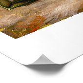 Nog steeds leven met bijbel van Vincent Van Gogh Poster (Hoek)