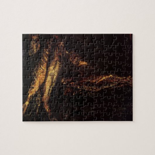 Nog steeds leven met Bloaters door Vincent van Gog Legpuzzel (Horizontaal)