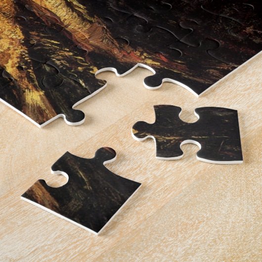 Nog steeds leven met Bloaters door Vincent van Gog Legpuzzel (Zijkant)