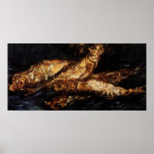 Nog steeds leven met Bloaters door Vincent van Gog Poster (Voorkant)
