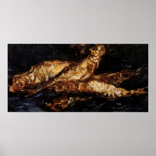 Nog steeds leven met Bloaters door Vincent van Gog Poster