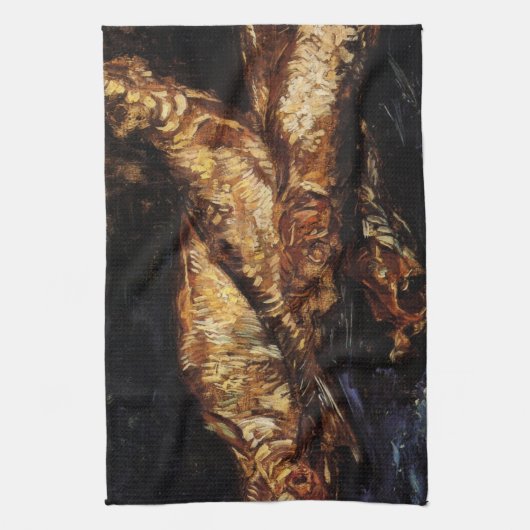 Nog steeds leven met Bloaters door Vincent van Gog Theedoek (Verticaal)