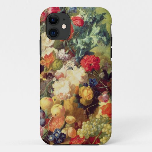 Nog steeds leven met bloemen en fruit Case-Mate iPhone case (Achterkant)