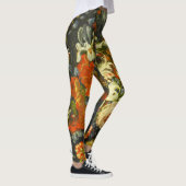 Nog steeds leven met bloemen en fruit leggings (Rechts)