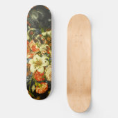 Nog steeds leven met bloemen en fruit persoonlijk skateboard (Voorkant)