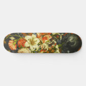 Nog steeds leven met bloemen en fruit persoonlijk skateboard (Horizontaal)
