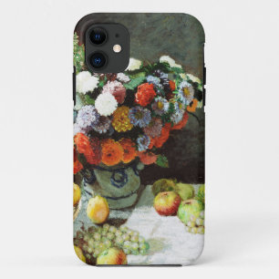 Nog steeds leven met bloemen en fruit van Claude M Case-Mate iPhone Case