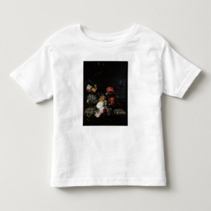 Nog steeds leven met bloemen en insecten kinder shirts