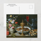 Nog steeds leven met bloemen Goblet door Clara Pee Briefkaart (Voorkant / Achterkant)