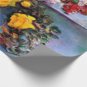 Nog steeds leven met bloemen in een vaas, Paul Cez Cadeaupapier (Hoek)