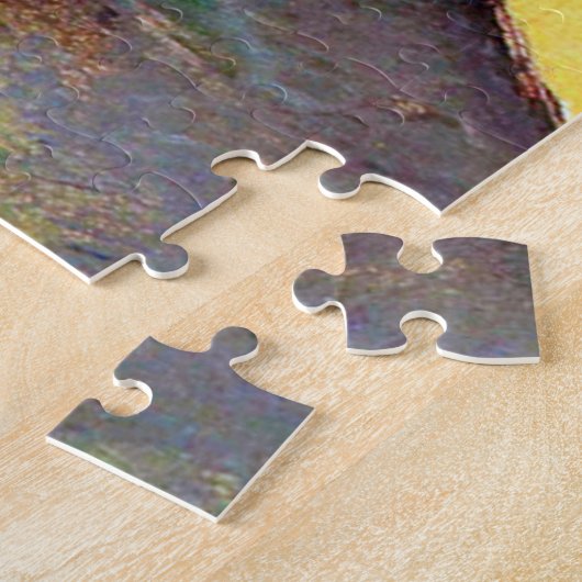 Nog steeds leven met bloemen in een vaas, Paul Cez Legpuzzel (Zijkant)