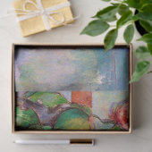 Nog steeds leven met bloemen in een vaas, Paul Cez Tissuepapier (Geschenk)