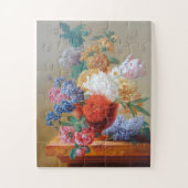 Nog steeds leven met bloemen legpuzzel (Verticaal)