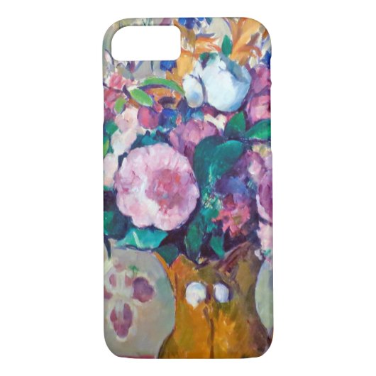 Nog steeds leven met bloemen, Paul Cezanne Case-Mate iPhone Case (Achterkant)