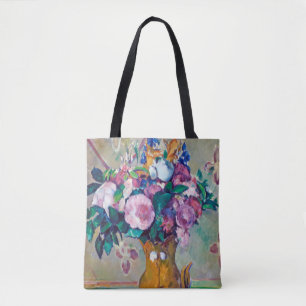 Nog steeds leven met bloemen, Paul Cezanne Tote Bag
