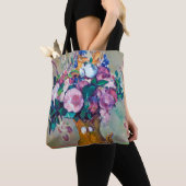 Nog steeds leven met bloemen, Paul Cezanne Tote Bag (Dichtbij)