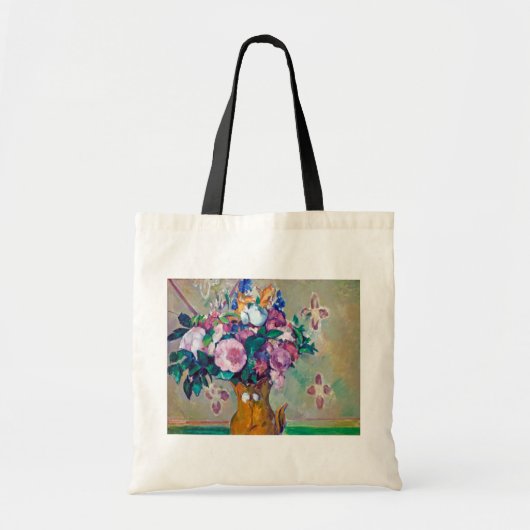 Nog steeds leven met bloemen, Paul Cezanne Tote Bag (Voorkant)