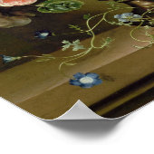 Nog steeds leven met bloemen poster (Hoek)