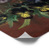 Nog steeds leven met bloemen poster (Hoek)