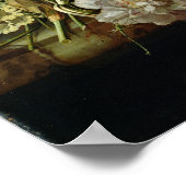 Nog steeds leven met bloemen poster (Hoek)