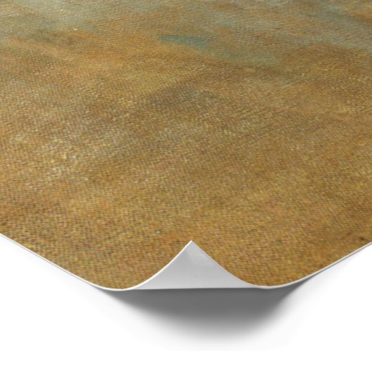 Nog steeds leven met bloemen van Odilon Redon. Poster (Hoek)