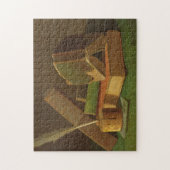 Nog steeds leven met boeken en inkt goed legpuzzel (Verticaal)