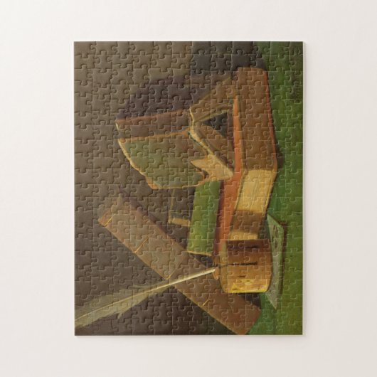 Nog steeds leven met boeken en inkt goed legpuzzel (Verticaal)