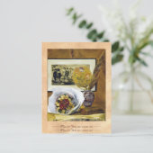Nog steeds leven met Bouquet Pierre Auguste Renoir Briefkaart (Staand voorkant)