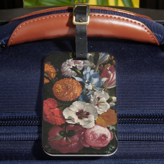 Nog steeds leven met Bouquet van Flowers | Johan J Bagagelabel (Voorkant Insitu 2)