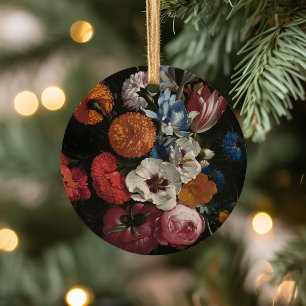 Nog steeds leven met Bouquet van Flowers Johan J Keramisch Ornament