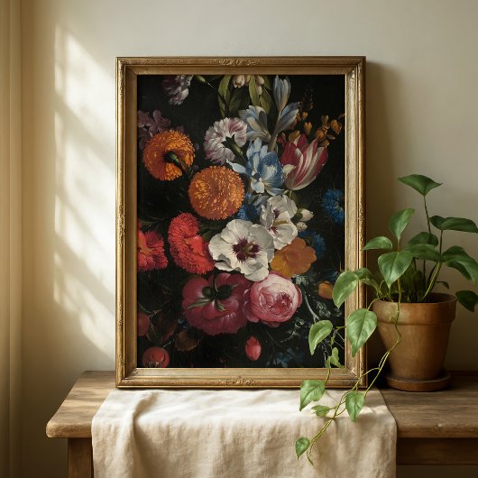 Nog steeds leven met Bouquet van Flowers | Johan J Poster