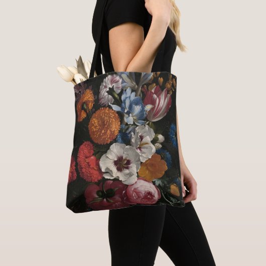 Nog steeds leven met Bouquet van Flowers | Johan J Tote Bag (Dichtbij)