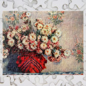 Nog steeds leven met Chrysanthema's van Claude Mon Legpuzzel