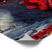 Nog steeds leven met Chrysanthema's van Claude Mon Poster (Hoek)