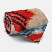 Nog steeds leven met Chrysanthema's van Claude Mon Stropdas (Opgerold)